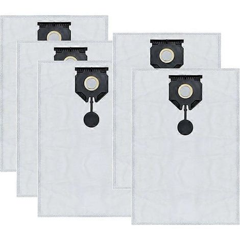 Lot de 5 sacs à poussière haute filtration pour aspirateur Karcher 2.889-154.0 NT 30/1 30L. (1/5)