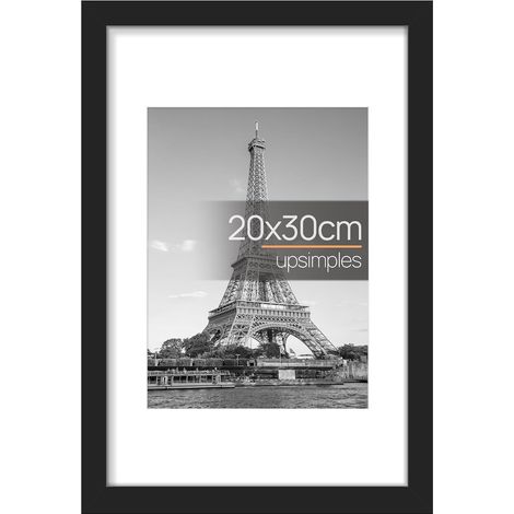 Cadre 20x30 cm, Cadres Photo 20x30 cm, Noir, 1 Pack, Léger et Fin (1/5)