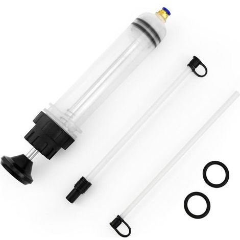 Seringue D'Aspiration D'Huile - 200 Ml - Pompe Manuelle Pour Liquide De Frein Et Refroidissement - Pour Entretien Automobile Et Moto - 1 Pièce