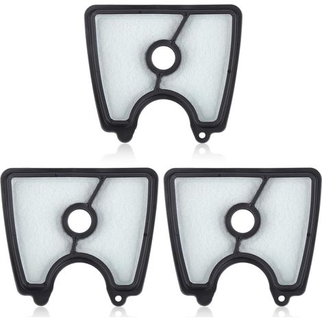3 Piece Air Filter Set for Husqvarna 125B 125BVX 125BX and for Jonsered B2126 BV2126 Leaf Blower Replacement Parts, Replaces 545112101, 5451121-01 (1/5)