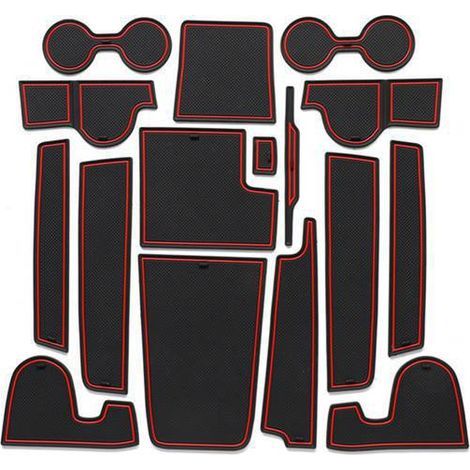 Passend für BMW X1 2023: Fußmatte, Staubmatte für den Getränkehalter der Mittelkonsole, dekorative Ablagematte (1/4)