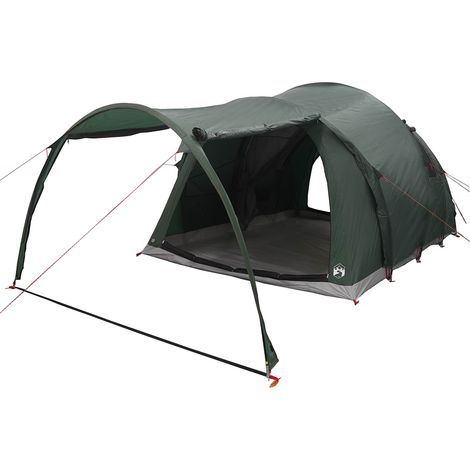 Tienda de campaña tipo túnel Verde militar 370 x 275 x 210 cm