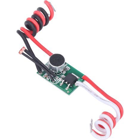 Circuit imprimé à commande sonore solaire, interrupteur à induction, LED basse tension (1/4)