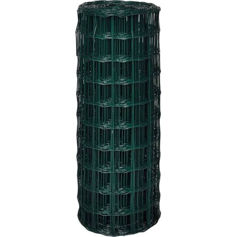Panneaux de clôture Fer revêtu de PVC Vert fr45373 (1/3)