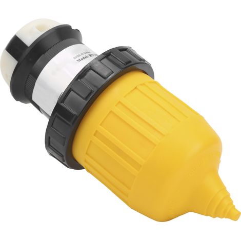 Connecteur de câble de camping-car avec prise verrouillable et anneau de protection, prise d'alimentation 30 A 125 V pour caravane ou remorque (1/5)