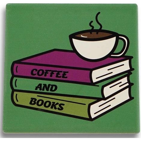 Sottobicchiere Pulteney Press per caffè e libri