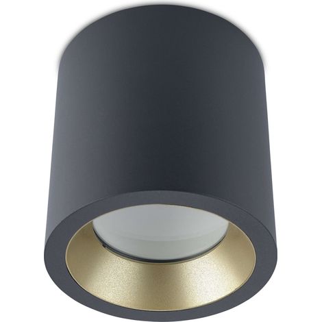 Plafon Ip66 Cosmos Led Ø126Mm Led 12W Blanco Cálido - 3000K On-Off Gris Urbano (1/5)
