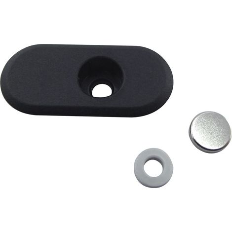 Magnet für Reedkontakt KFV Genius, oval zum Einstecken in Bolzenschließstücke