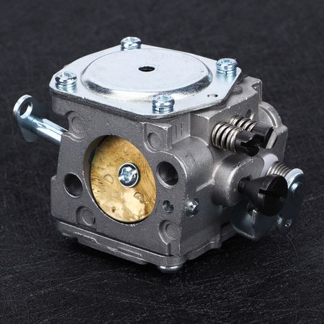 – Carburatore di ricambio per motoseghe HUSQVARNA 61 268 266 272XP – Metallo resistente – Installazione semplice – Prestazioni stabili – Crezuo