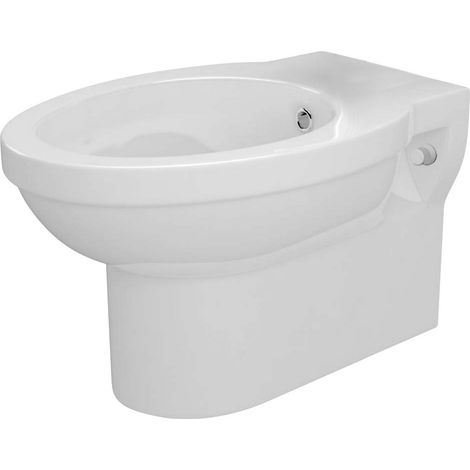 Bidet sospeso calla bianco