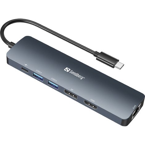 Docking station Sandberg USB-C per display 8K, 136-43