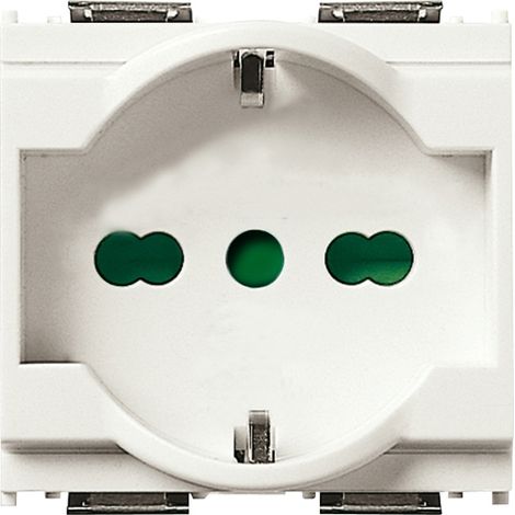 Steckdose 2P+E 16A Universal Weiß VIMAR 16211.B