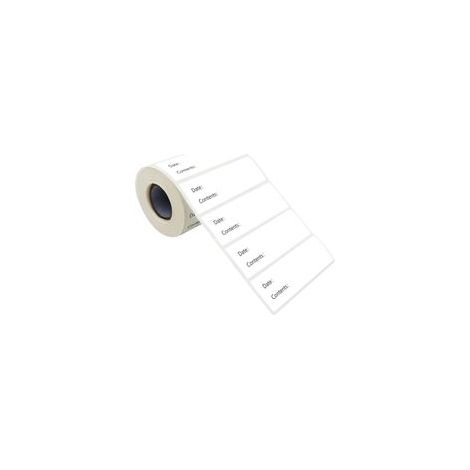 500 Étiquettes alimentaires Réfrigérateur congélateur Rappel Résistant à l’huile d’eau en rouleau avec Perforation Line,Adhésif amovible (1/5)