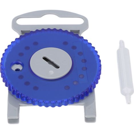 Filtre pour appareil auditif HF4 étanche et résistant à l'huile, empêche l'obstruction de l'appareil auditif par le cérumen (bleu). (1/5)