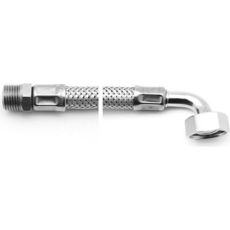 PARINOX PER ACQUA CON CURVETTA M1/2&quot x F3/4&quot cm 30