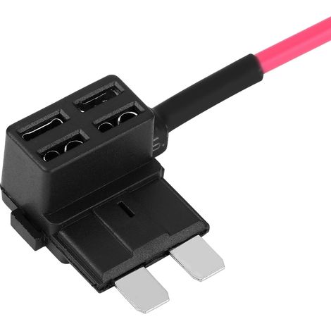 5 Stück Standard ATO ATC Kfz-Sicherungssockeladapter Flachsicherungshalter (1/5)