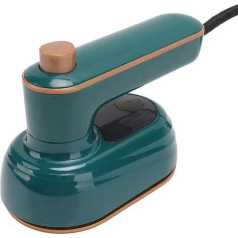 Fer à repasser vapeur portable rotatif pour repassage à sec et humide, idéal pour la maison et les dortoirs. Prise UE 110-240 V.