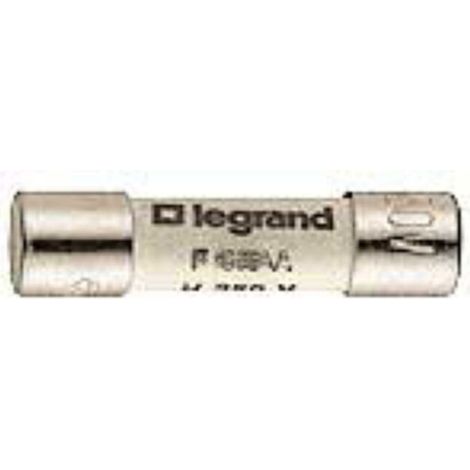 Legrand – Cartouche fusible miniature 5 x 20 mm 5 A – Type F rapide – Corps céramique – 250 V – Boîte de 10 pièces (1/4)
