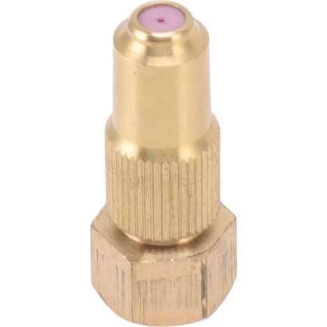 Buse de pulvérisation haute pression à filetage interne G3/8 en laiton céramique, outil d'arrosage pour jardin et potager, trou de 0,8 mm (0,03 pouce). (1/5)
