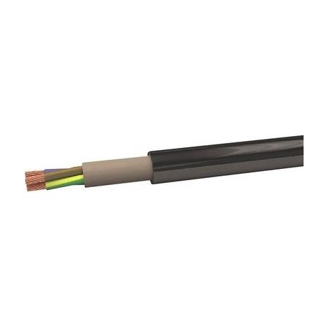 VOKA Kabelwerk 200207-00 Cavo posa fissa NYY-J 3 x 1.50 mm² Nero (RAL 9005) 100 m