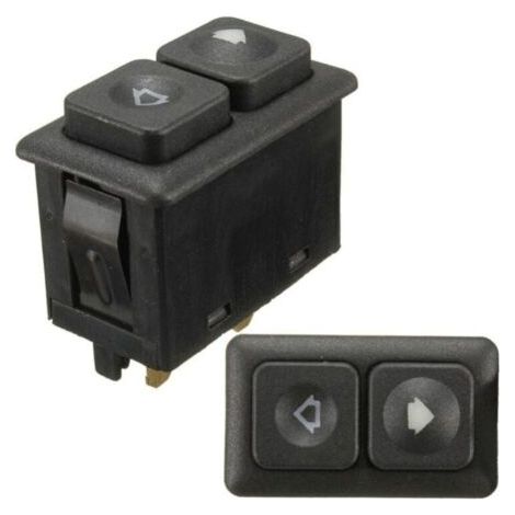 Interrupteur De Fenêtre De Voiture électrique, Interrupteur De Commande De Fenêtre électrique à 5 Broches Compatible avec BMW E23 E24 E28 E30 61311381205 (1/5)