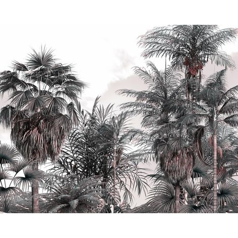 Papier peint panoramique - Forêt Tropicale - 130 cm x 103 cm (1/2)