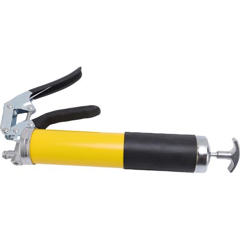 Ensemble pistolet graisseur à main 10000PSI haute pression capacité 400cc avec tuyau prolongateur et 2 embouts (1/5)
