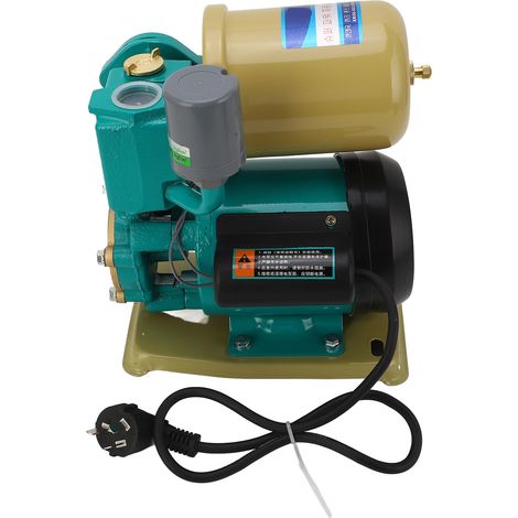 Pompe surpresseur automatique 250W auto-amorçante 220V 1 pouce pour eau chaude froide domestique et chauffage solaire (1/5)