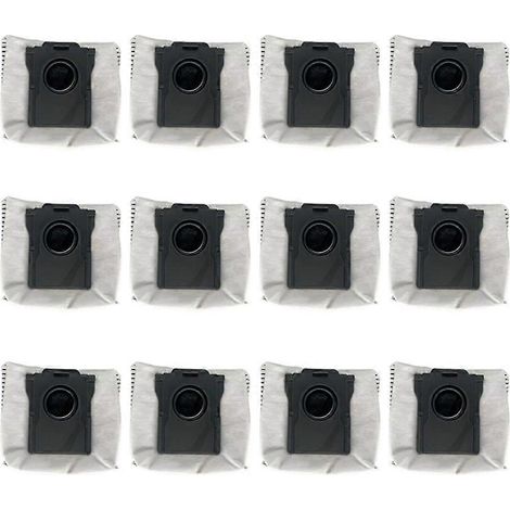 12PCS Sac à poussière pour Dreame Bot S10s Pro/S10/X30Pro Ultra/X30 Pro Plus/X40 Pro/X40 Ultra Aspirateur Garbage Bags (1/5)