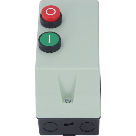 Démarreur magnétique pour moteur électrique, étanche IP55, interrupteur de commande de démarrage moteur, monophasé 220-230 V, triphasé 380-400 V