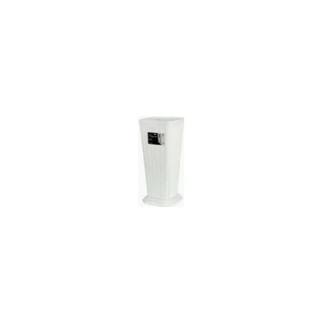PORTAOMBRELLI ELEGANCE IN POLIPROPILENE- - cm.25,5x25,5x57h. - colore bianco - 3 pezzi STEFANPLAST