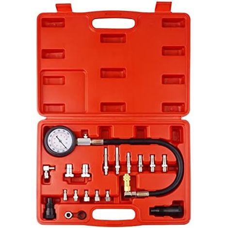 Kit de Testeur de Compression 20 pcs pour Moteur Diesel Garage Véhicule (1/4)