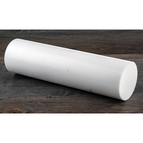 Tige de nylon RS PRO Naturel Dia. 80mm x 500mm ( Prix pour 1 )