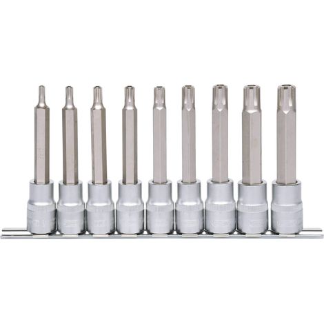 KS Tools 1/2" Jeu de douilles RIBE, longues, 9 pcs. (1/4)