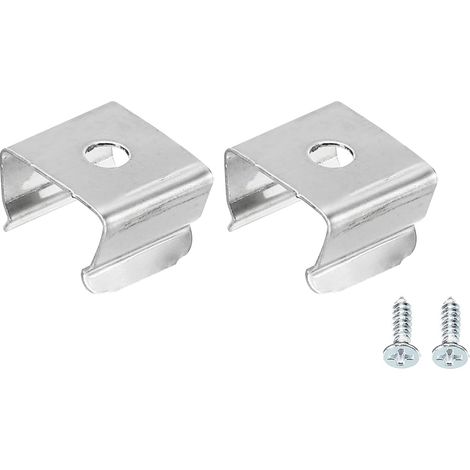 Cordon lumiere Montage Clips, 20 Paquet Paroi Canal Montage Support Accessoires pour 9.5mm à 12mm LED Néon Bande, Inox Acier (1/5)