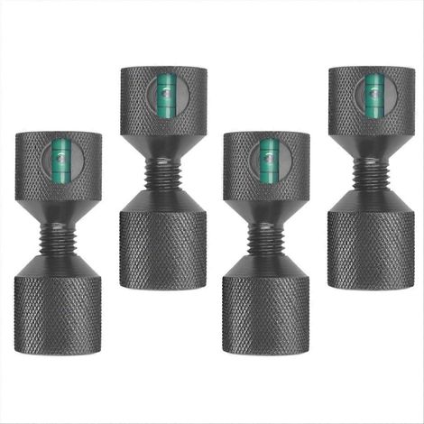 Satz mit 4 Zweiloch-Ausrichtstiften für 1-1/8-Zoll-Aluminiumflansche, Zweiloch-Positionierstifte mit abgestufter Neigung zur Rohrausrichtung (1/5)
