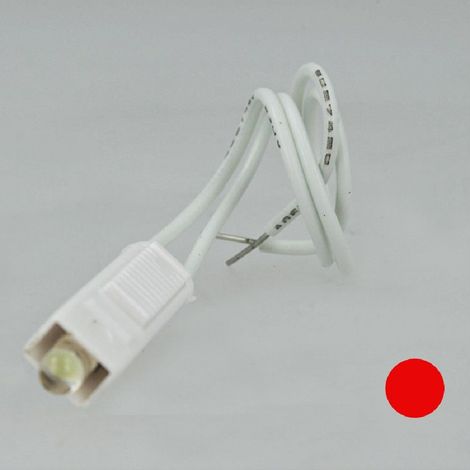 Trade Shop - Led 220v 0,5w Lampada Para Bticino Compatible Axolut -      Rojo