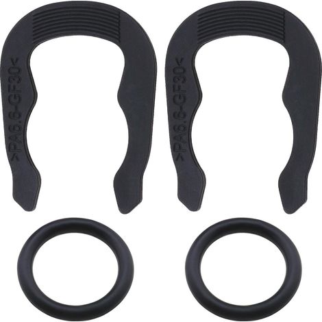 2pcs Clips en U et 2pcs Joints Toriques pour Capteur de Température Liquide de Refroidissement Numéro de Pièce 032121142 N90316802 Pièces de Rechange Automobiles, Noir (1/5)