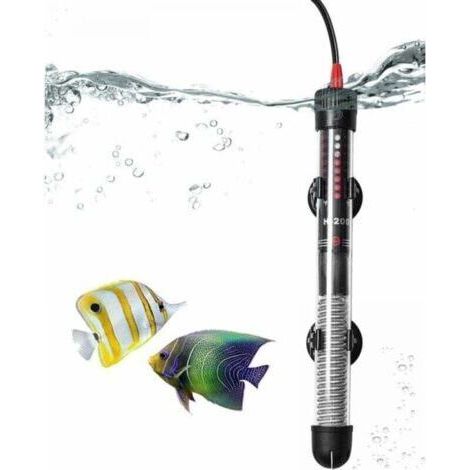 Chauffage Aquarium Réglable 120L 100 W Résistance Aquarium avec Thermostat 20-34 °C pour Réservoirs à Poissons et Aquarium (1/4)