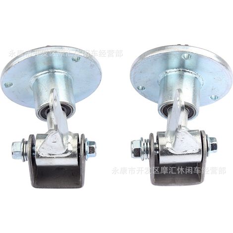 Roues, fusées de direction, axe, bride et tous les raccords de 6 pouces pour quad 4x4 de plage et karting 110 cm³ et 168 cm³ (1/5)