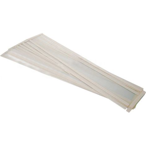 PELLICOLE PROTEZIONE VETRO LAMPADA 10 PZ. X SABBIATRICE SOGI S-218 (1/2)