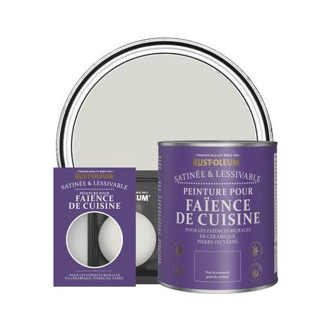 Peinture pour Faïence de Cuisine, Finition Satinée - Bouleau (1/3)