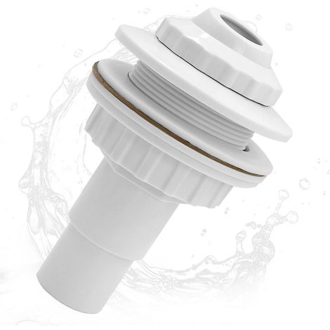 Pool Einlaufdüse verstellbar mit Schwenkkopf für 32/38mm Schlauch