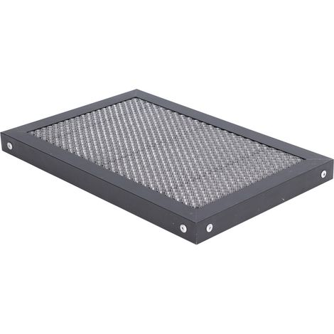 Wabenförmige Arbeitsfläche 300 x 200 x 22 mm für Lasergravur und -schnitt, Bettstützplatte, Arbeitsplattform, 1 Stück (1/5)