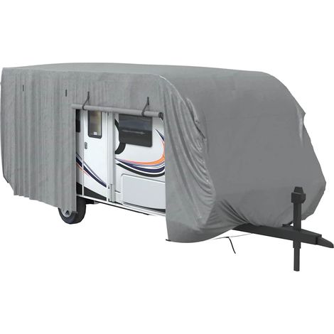 Housse de caravane gris 732x250x220 cm tissu non tissé (1/5)