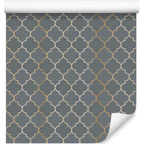 Tapete mit Mosaikfliesen-Imitation für Wohn- und Schlafzimmer, 50 x 1000 cm (1/5)