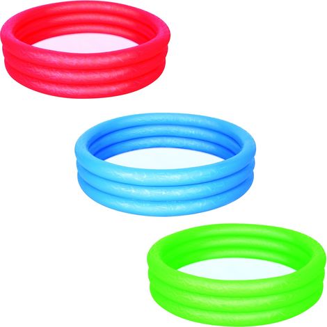 Piscina hinchable diam 152 x h 30 cm - dispnible en 3 colores surtidos (1/4)