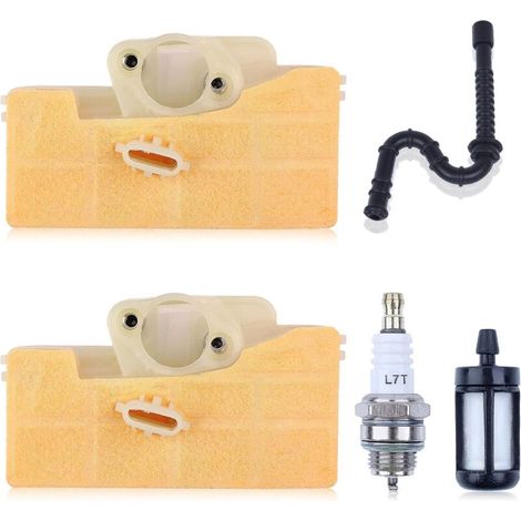Kit filtro aria LinDuxe MS290 per motosega Stihl 029 MS310 039 MS390 MS 290 MS 310 MS 390 MS 290 Filtro aria con candela, tubo olio, filtro carburante, kit di potenziamento (1/4)