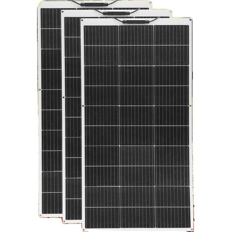 Panneau Solaire, Design Flexible, Haute Efficacité, 3pcs 100w (1/2)