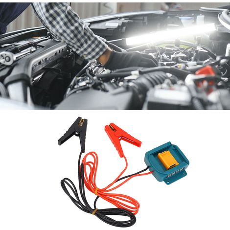 Adaptateur de câble de démarrage portable pour démarreurs de voiture, démarreurs d'urgence et batteries compatibles BL1815, BL1820, BL1830, BL1840, BL1850, BL1860, BL1845, BL1890 (1/5)